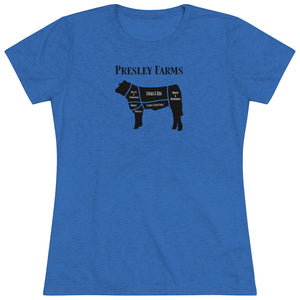 Presley Farms Women's Triblend Tee