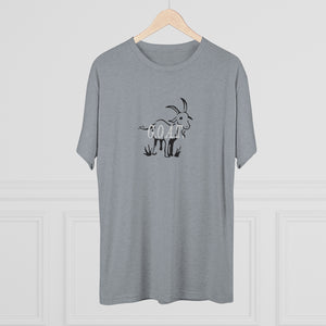 G.O.A.T. Men's Tri-Blend Crew Tee