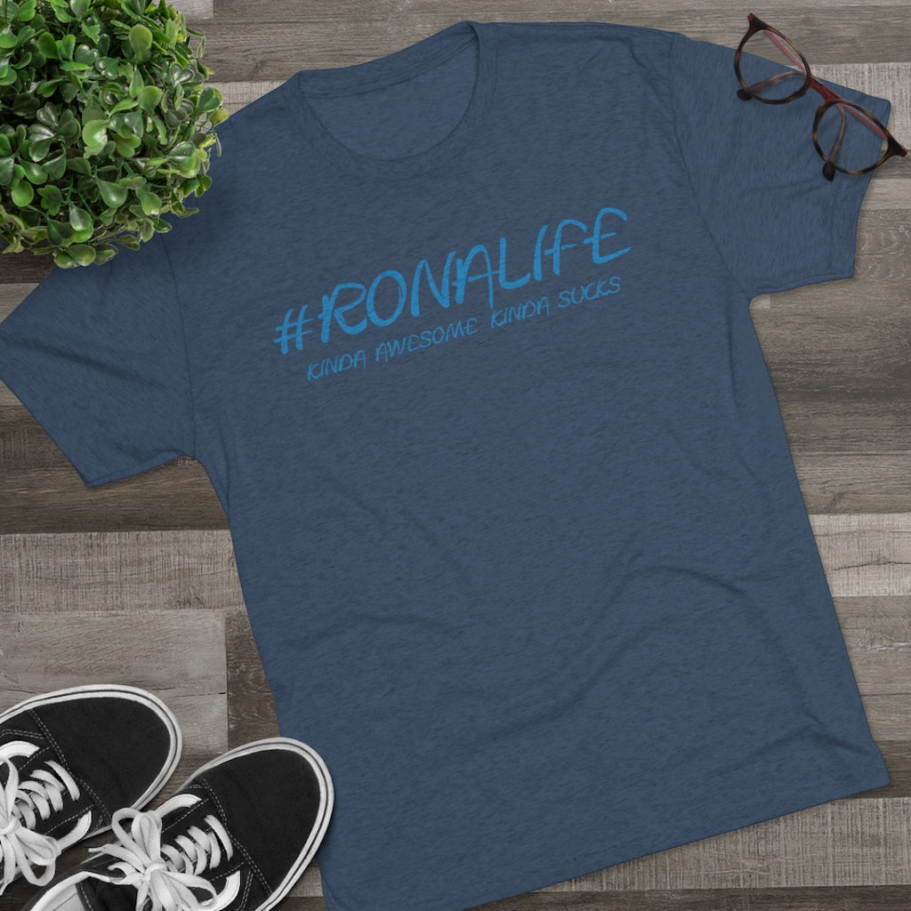 #RONALIFE Men's Tri-Blend Crew Tee