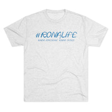 Load image into Gallery viewer, #RONALIFE Men&#39;s Tri-Blend Crew Tee
